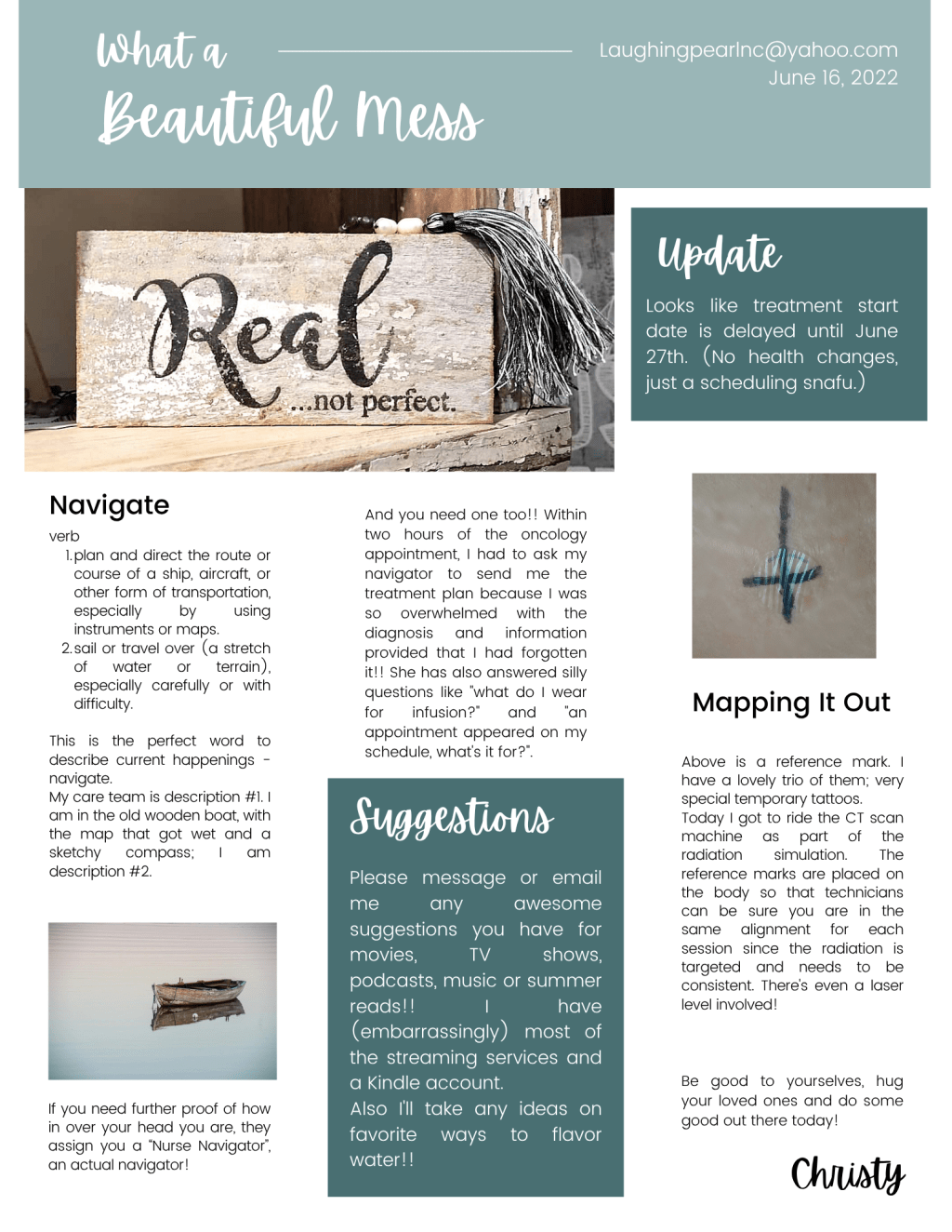 NAVIGATE/MAPPING IT OUT