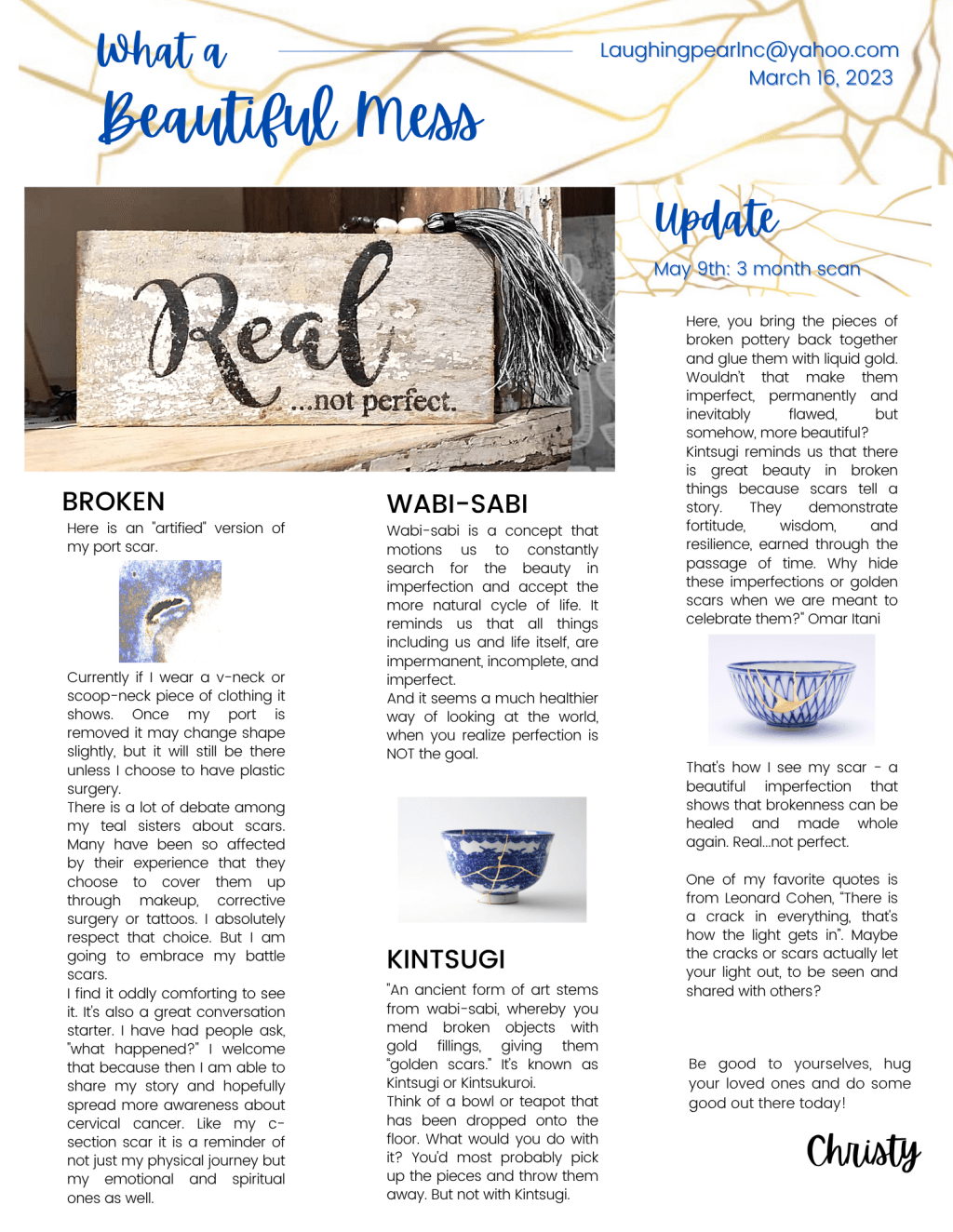 BROKEN/ WABI-SABI/ KINTSUGI